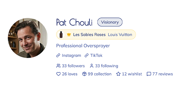 Your scent profile and persona