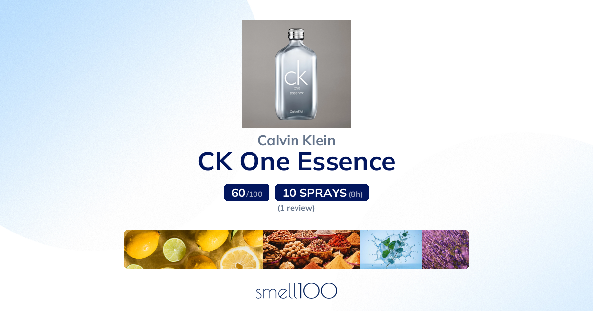 CK One Essence by Calvin Klein | smell100
