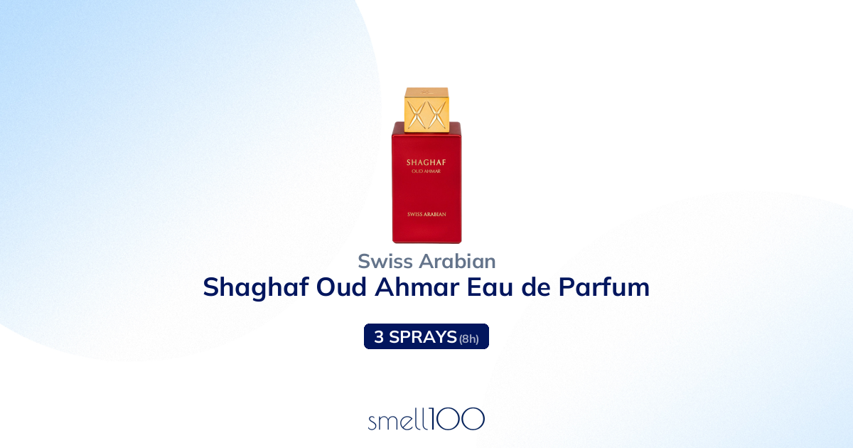 Shaghaf Oud Ahmar Eau De Parfum by Swiss Arabian | smell100